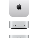 Apple Mac mini (Late 2024) Apple M4 Chip 16GB, 256GB SSD Silver Mini PC